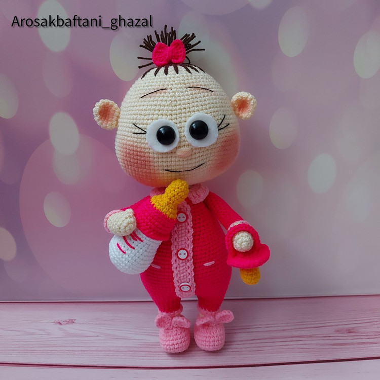عروسک بافتنی نی نی